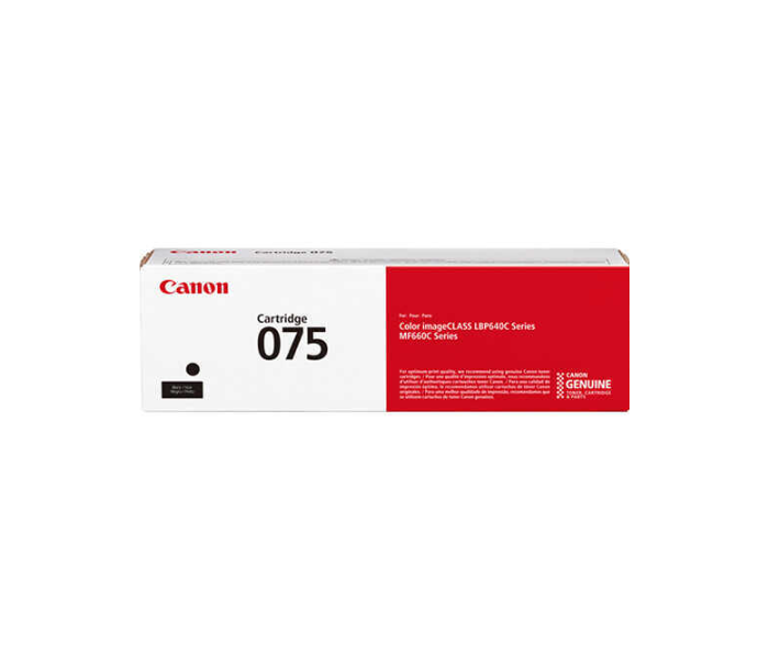 Canon CRG-075 6365C001 Siyah Orijinal Toner