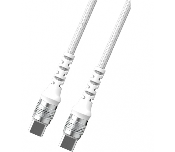 Earldom EC-155CC 1.2m 60W Type-C To Type-C Pd Hızlı Şarj Kablosu - Beyaz