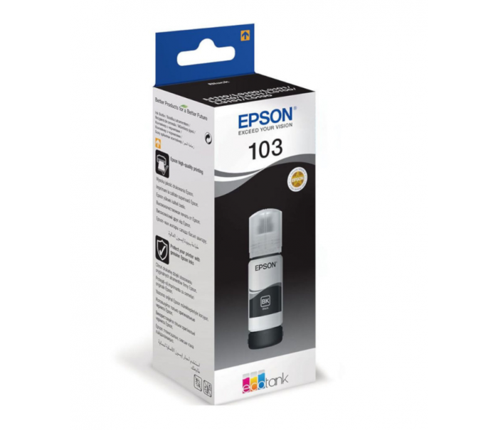 Epson C13T00S14A (103) Siyah Orjinal Mürekkep