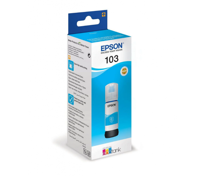 Epson C13T00S24A (103) Mavi Orjinal Mürekkep Kartuş