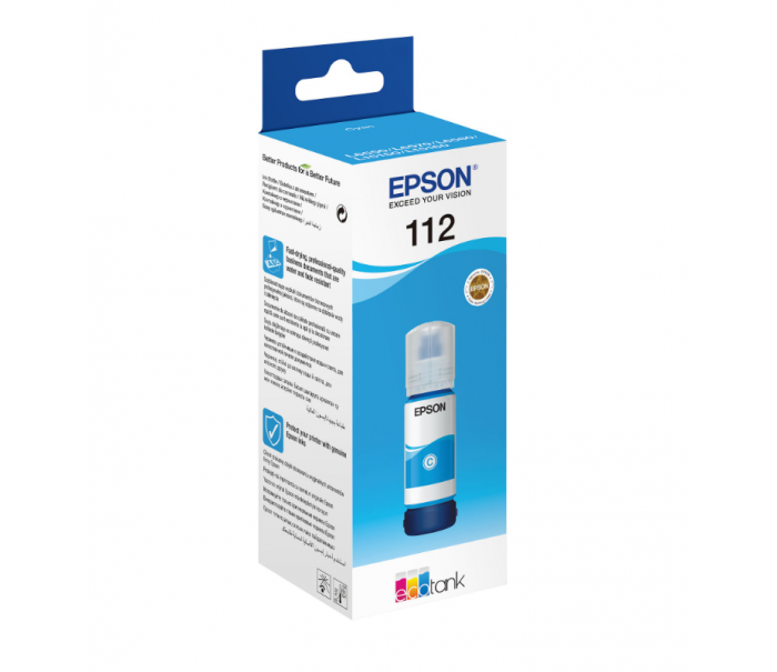 Epson C13T06C24A (112) Mavi Orjinal Mürekkep