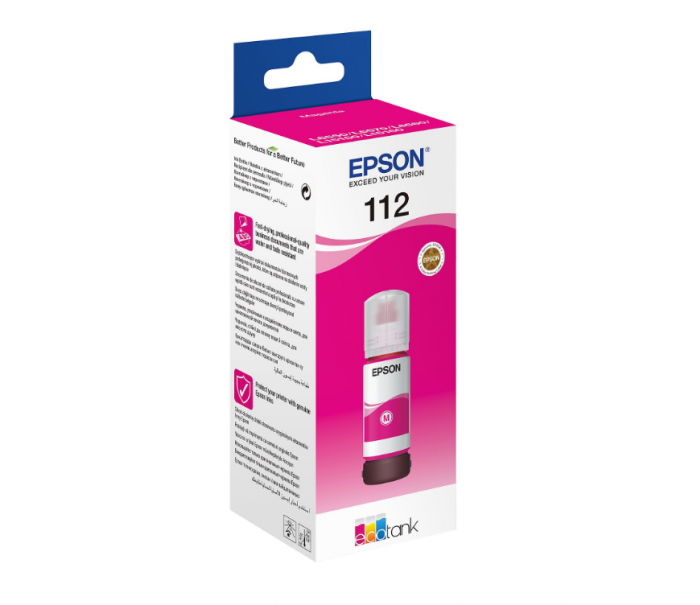 Epson C13T06C34A (112) Kırmızı Orjinal Mürekkep