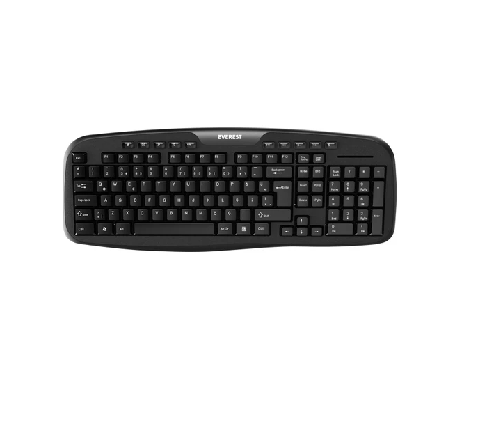 Everest KB-955 Siyah USB Multimedia Q Standart Klavye