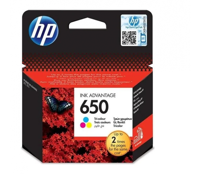 HP CZ102A (650) Renkli Orjinal Kartuş
