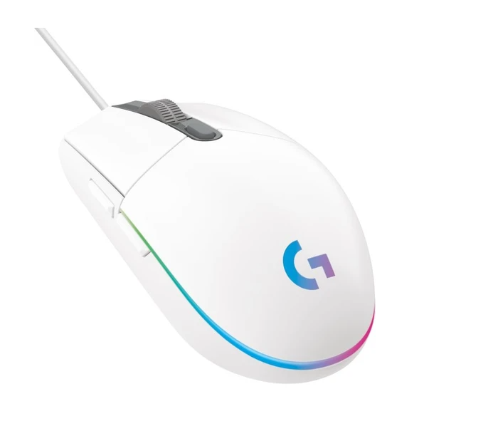 Logitech G G102 LIGHTSYNC RGB Aydınlatmalı 8.000 DPI Kablolu Oyuncu Mouse – Beyaz