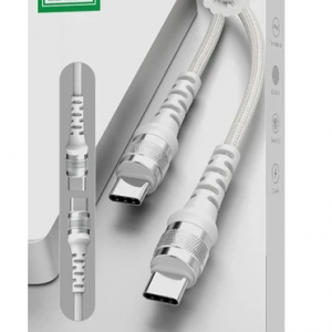 Earldom EC-155CC 1.2m 60W Type-C To Type-C Pd Hızlı Şarj Kablosu - Beyaz