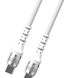 Earldom EC-155CC 1.2m 60W Type-C To Type-C Pd Hızlı Şarj Kablosu - Beyaz