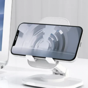 Earldom EH176 360 Derece Ayarlanabilir Katlanabilir Masaüstü Telefon Tutucu