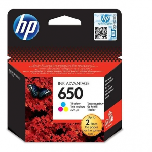 HP CZ102A (650) Renkli Orjinal Kartuş