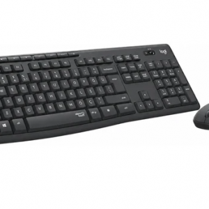 Logitech MK295 Q Tr Siyah Kablosuz Klavye Mouse Set